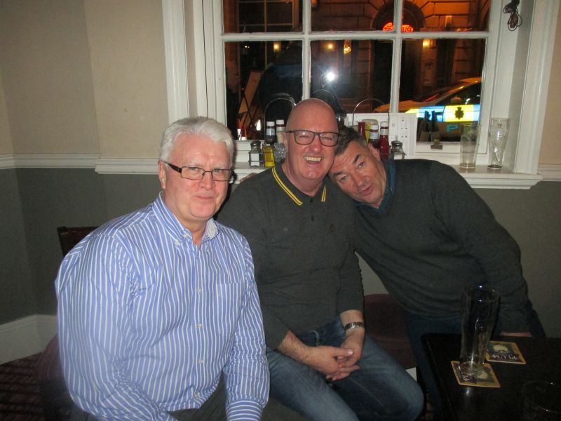 Brian Egan, Jim Unsworth and Barry Webb